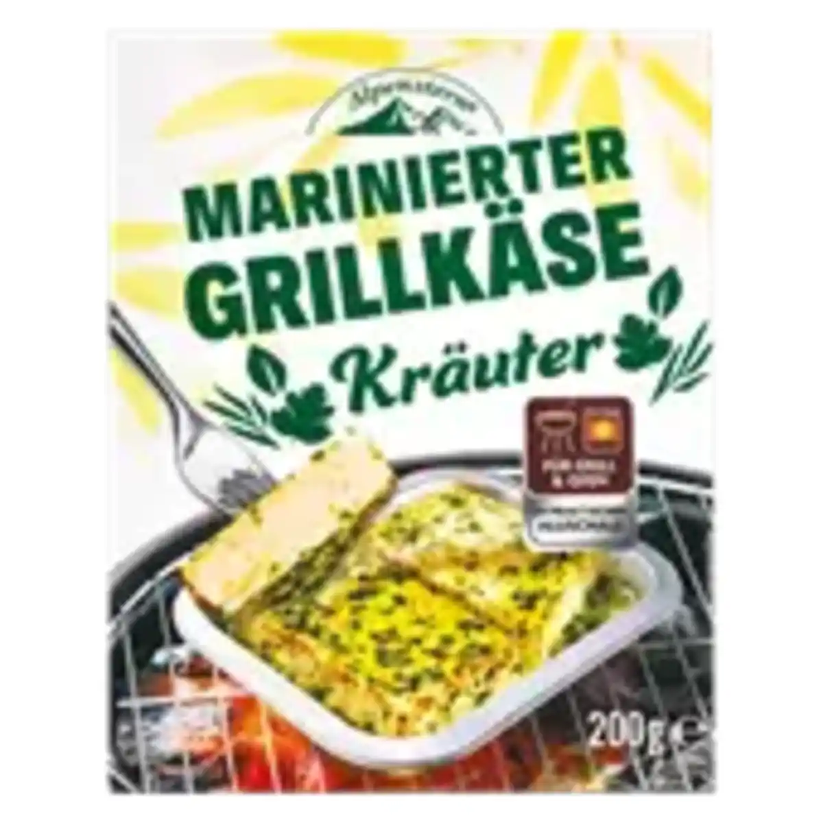 Bild 1 von Alpenstern marinierter Grillkäse