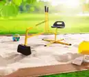 Bild 3 von Kinder-Aufsitzbagger mit Schaufel