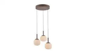 LED-Pendelleuchte Nami, sandfarbig, 3-flammig, inkl. Comfort-Lift Funktion