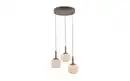Bild 1 von LED-Pendelleuchte Nami, sandfarbig, 3-flammig, inkl. Comfort-Lift Funktion