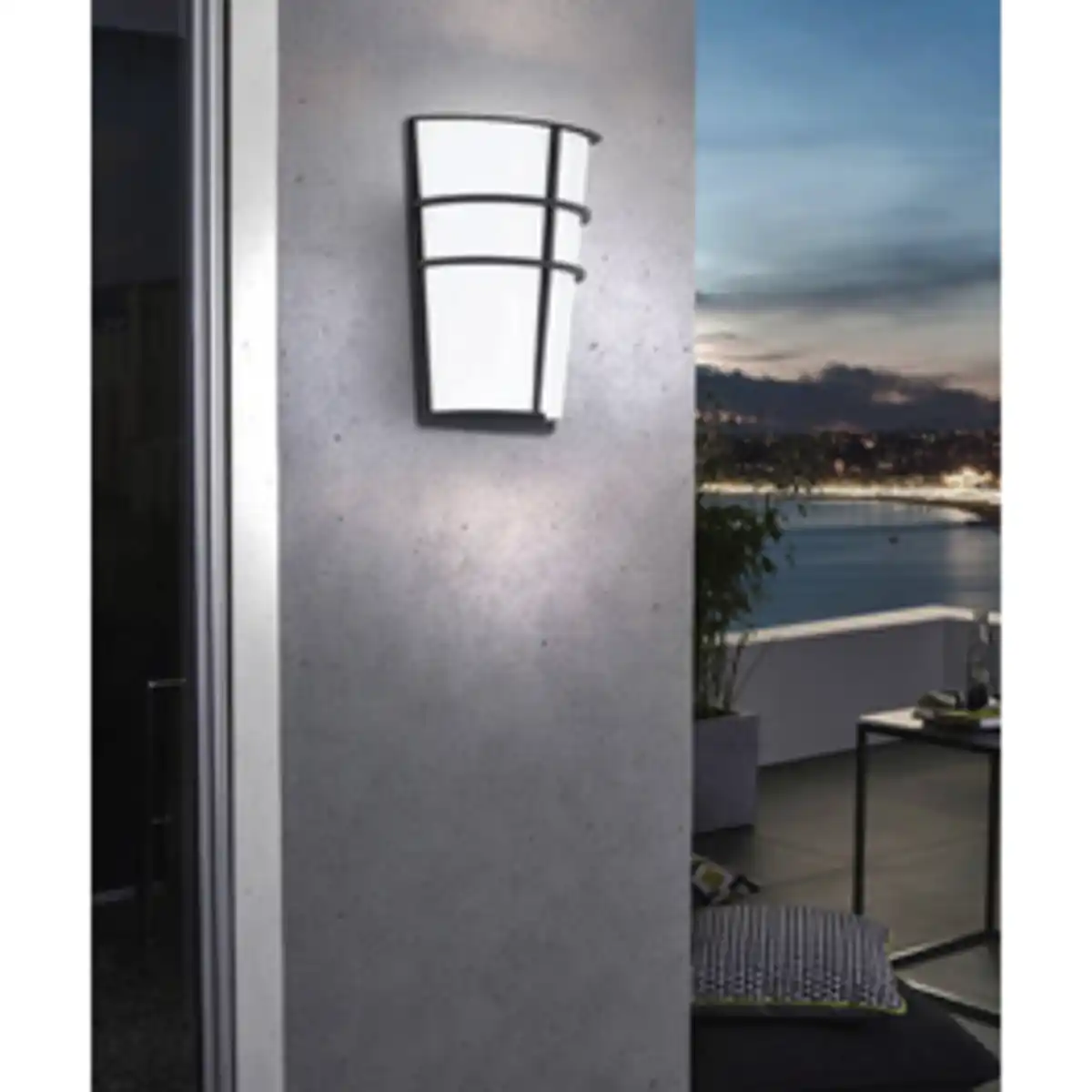 Bild 2 von EGLO LED-Außenwandleuchte »BREGANZO«, 2x2,5W, 460 lm, 3000 k, weiss, (HxL): 25 x 18 cm