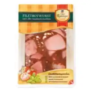 Radeberger Filetrotwurst oder Zungenwurst