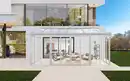Bild 4 von Wintergarten aus Aluminium, ca. 300 x 548 x 312 cm - Weiß
