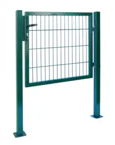 Doppelstabmatten Gartentor, ca. 100 x 80 cm – Moosgrün