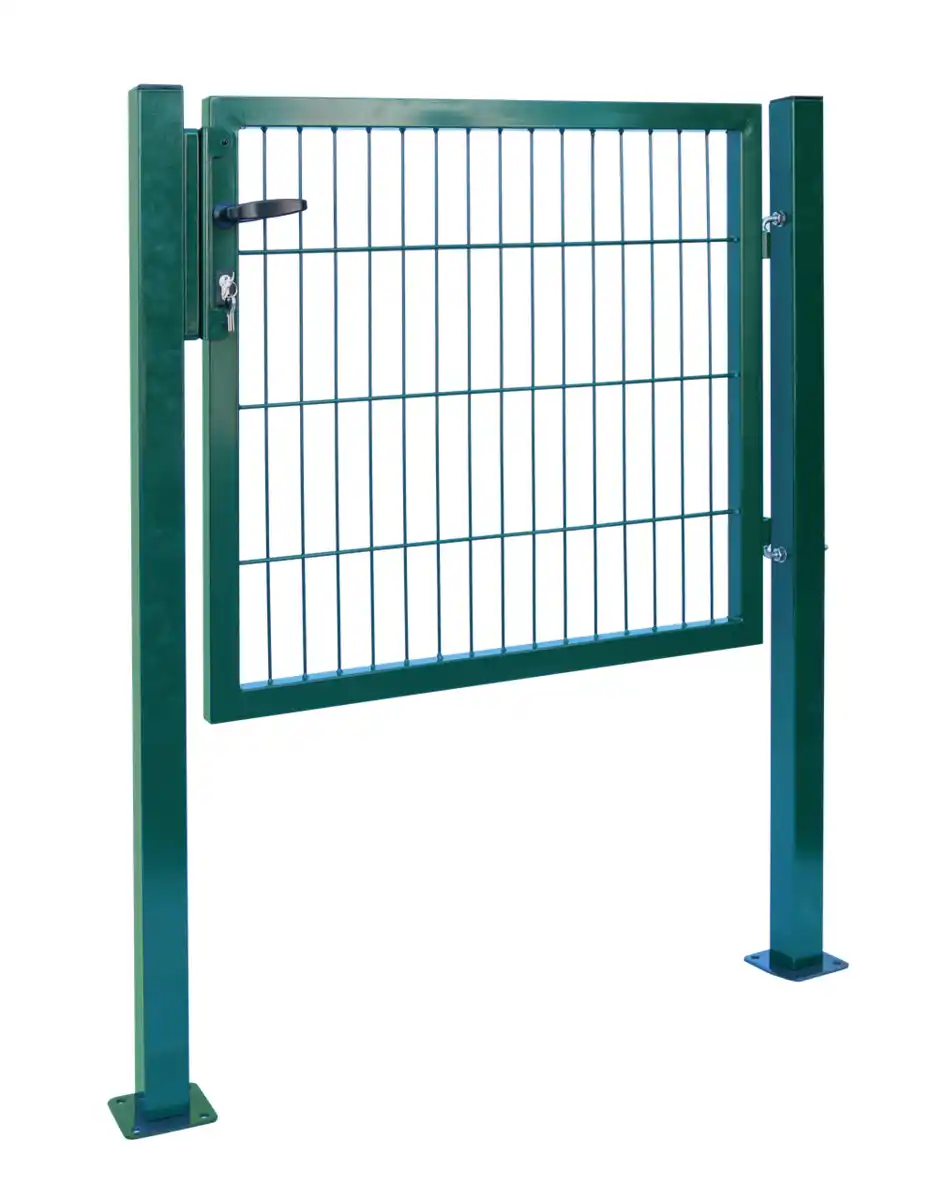 Bild 1 von Doppelstabmatten Gartentor, ca. 100 x 80 cm – Moosgrün