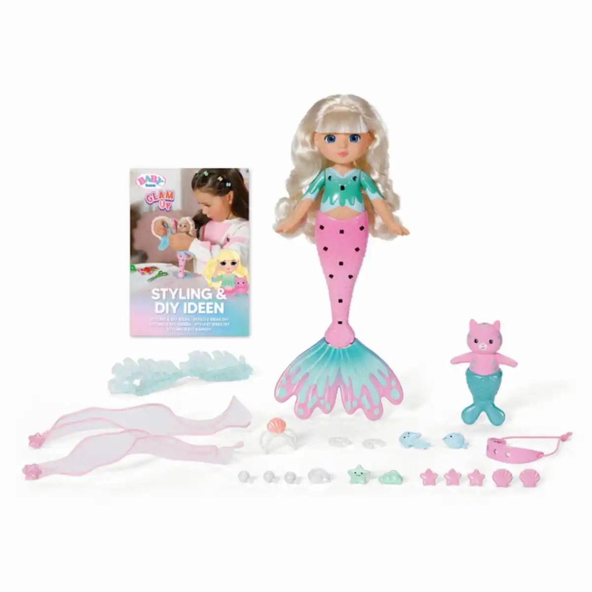 Bild 1 von BABY born - Glam Up Sparkle - Meerjungfrau Puppe - 28 cm