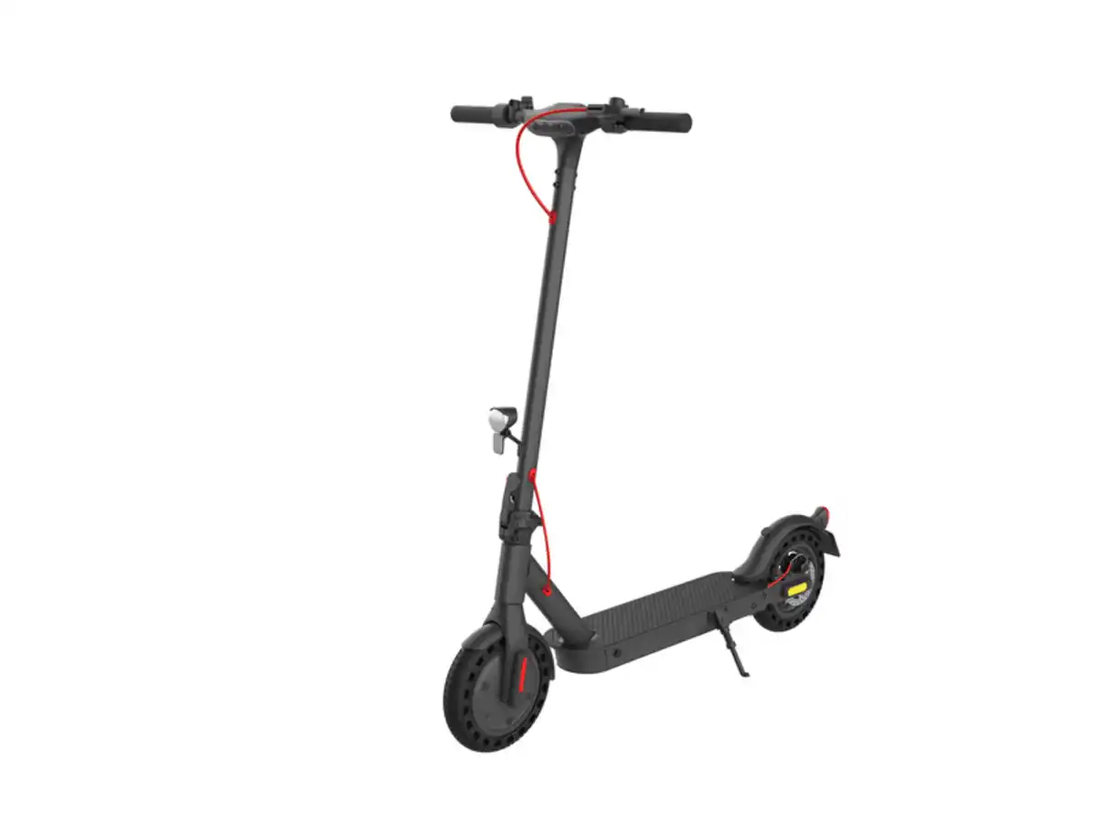 Bild 1 von E- Scooter E9 mit 10 Zoll Gummireifen, 360 Wh Akku und Straßenzulassung