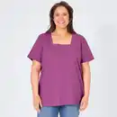Bild 1 von Damen-T-Shirt mit eckigem Ausschnitt, große Größen