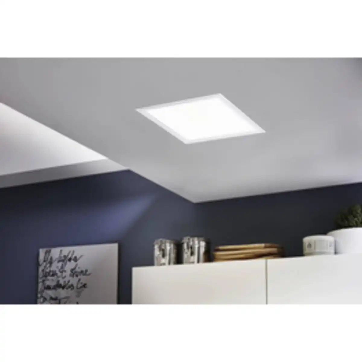 Bild 3 von EGLO Wand-/Deckenleuchte »SALOBRENA 1«, aluminium, stahl, 4000K