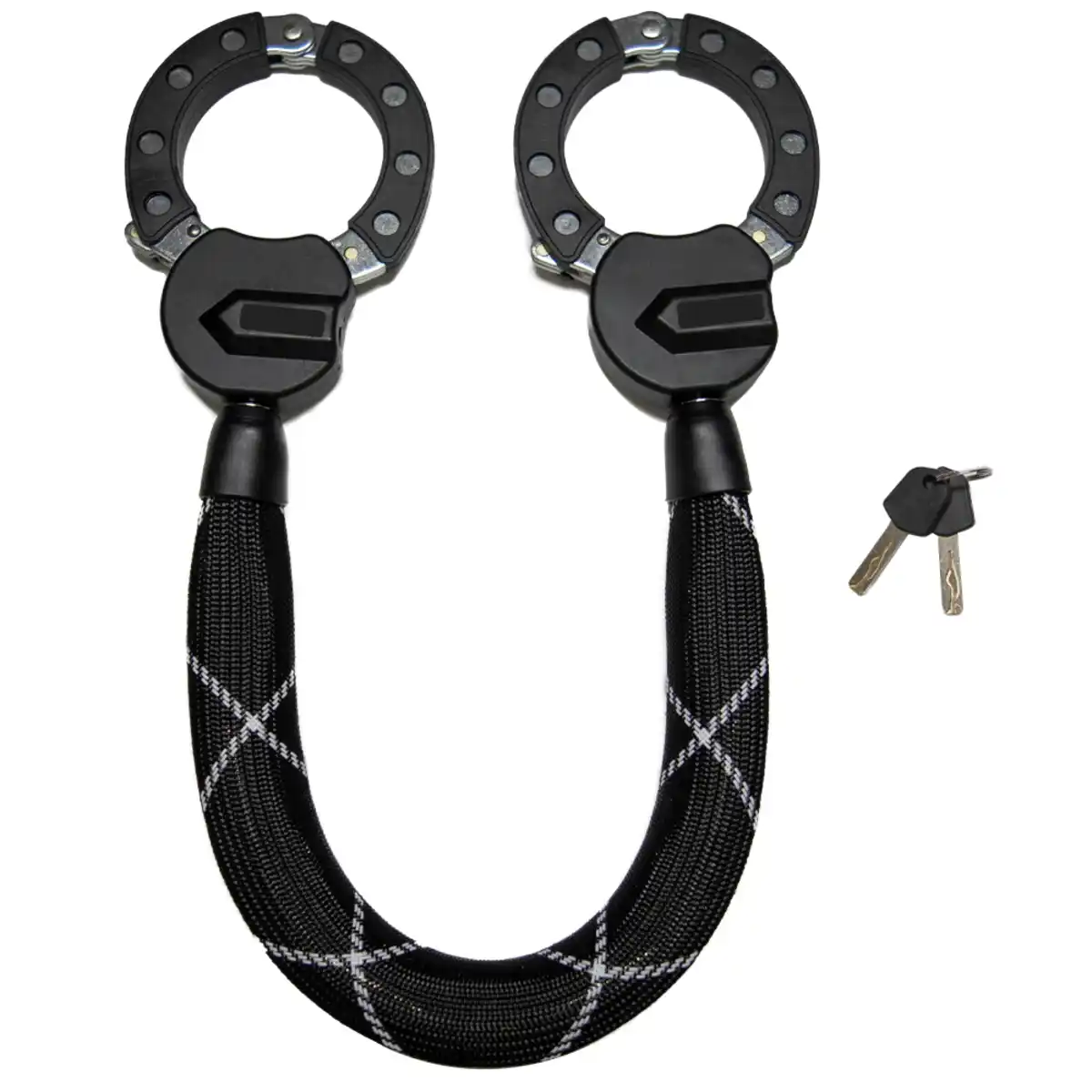 Bild 1 von Fahrrad-Kettenschloss, Handschellenverschluss