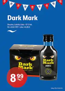 Dark Mark ShooterLakritz-Likör 15 % Vol.