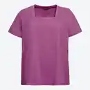 Bild 3 von Damen-T-Shirt mit eckigem Ausschnitt, große Größen