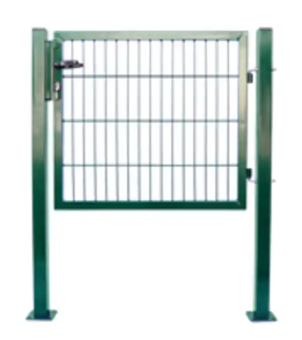 Bild 3 von Doppelstabmatten Gartentor, ca. 100 x 80 cm – Moosgrün