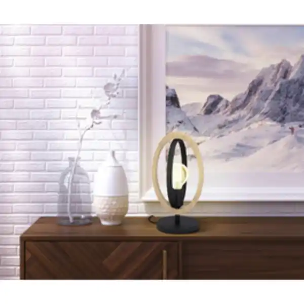 Bild 2 von EGLO Tischleuchte »BASILDON«, stahl, holz