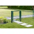 Bild 2 von Doppelstabmatten Gartentor, ca. 100 x 160 cm – Moosgrün