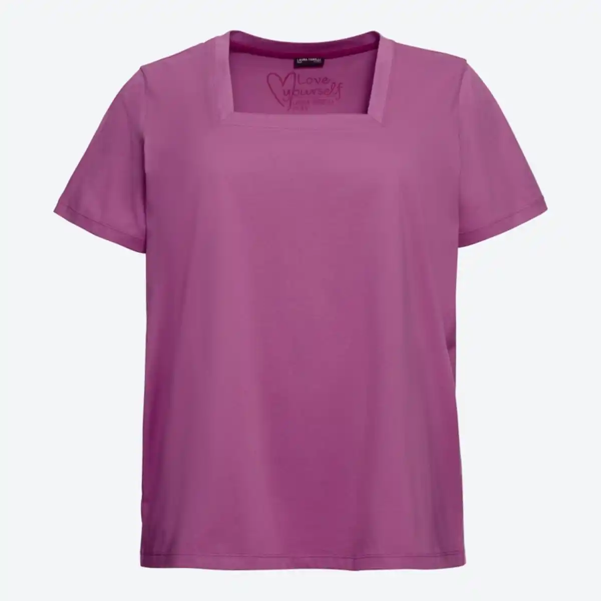 Bild 2 von Damen-T-Shirt mit eckigem Ausschnitt, große Größen