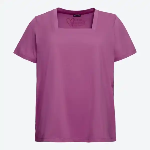 Bild 2 von Damen-T-Shirt mit eckigem Ausschnitt, große Größen