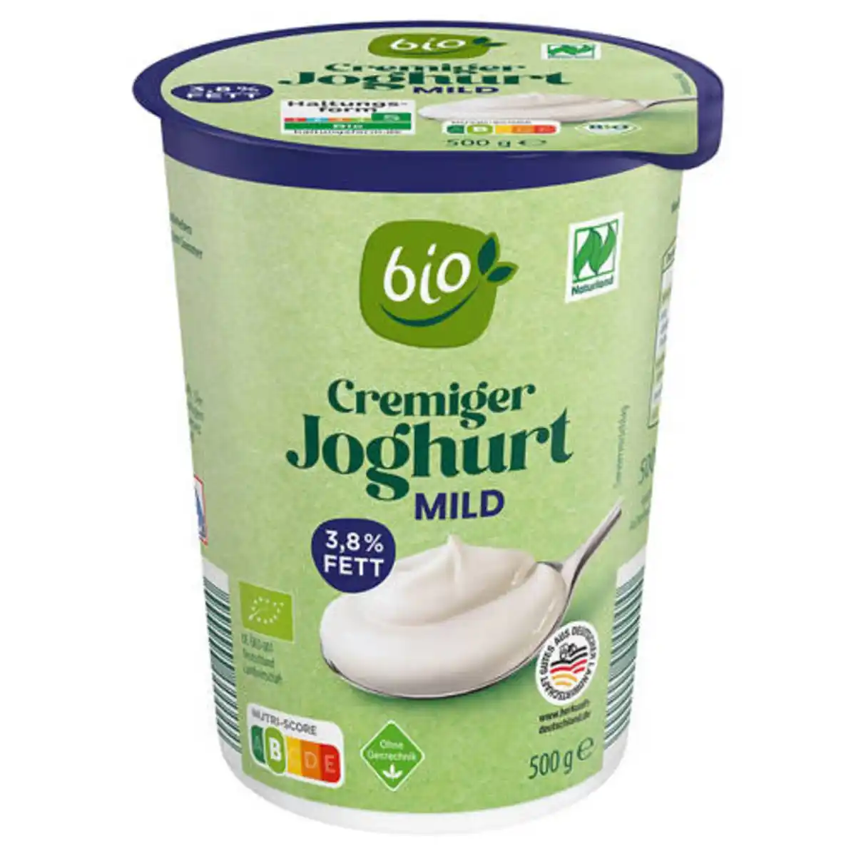 Bild 1 von Bio-Joghurt 500 g, 3,8 % Fett