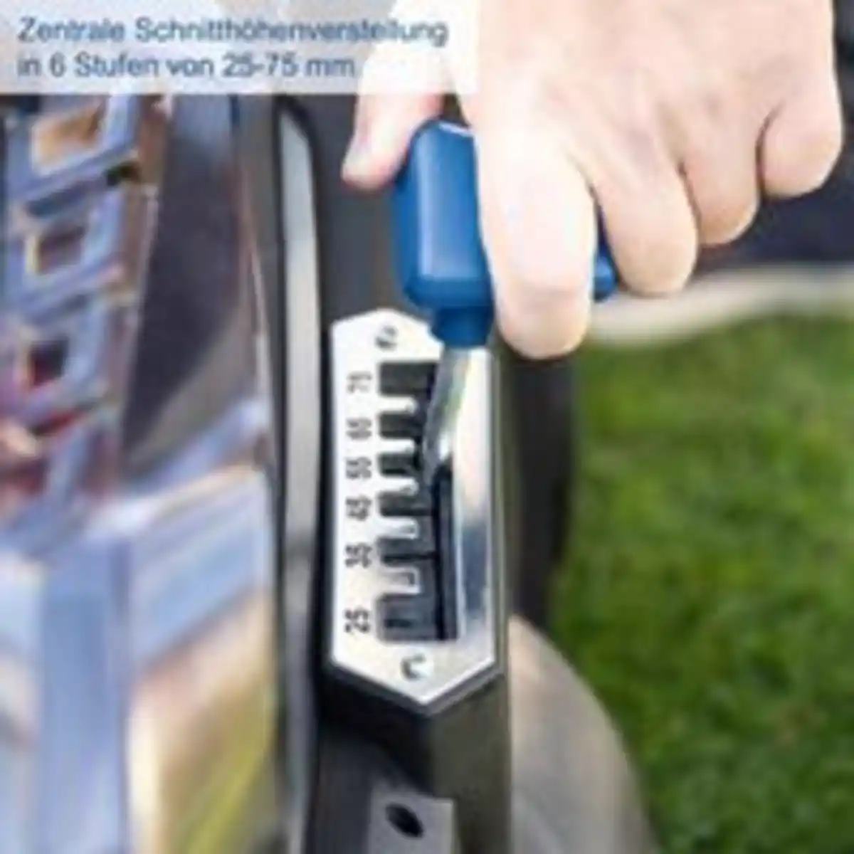 Bild 4 von 4in1 Akku Rasenmäher BC-MP430-X Set XL2 inkl. 2x 4Ah Akku + 4,5A Doppelladegerät