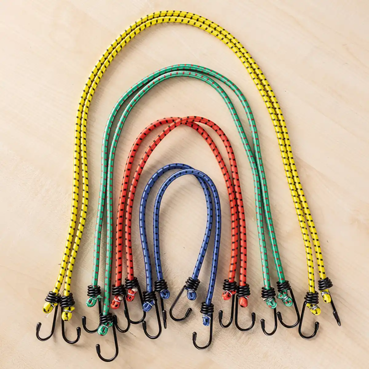 Bild 1 von Kraft Werkzeuge Gepäckspanner 8er-Set