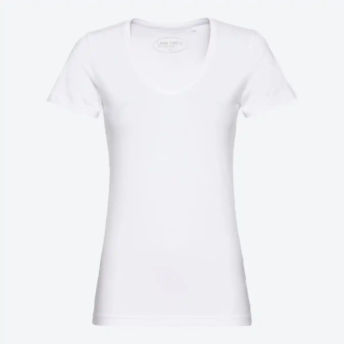 Bild 2 von Damen-T-Shirt mit V-Ausschnitt