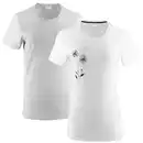 Bild 1 von T-Shirt mit Druck 2er-Set für Damen