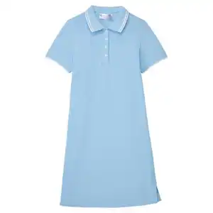 UP2FASHION WOMEN Damen Poloshirt-Kleid Maritim, Blau, S 36/38