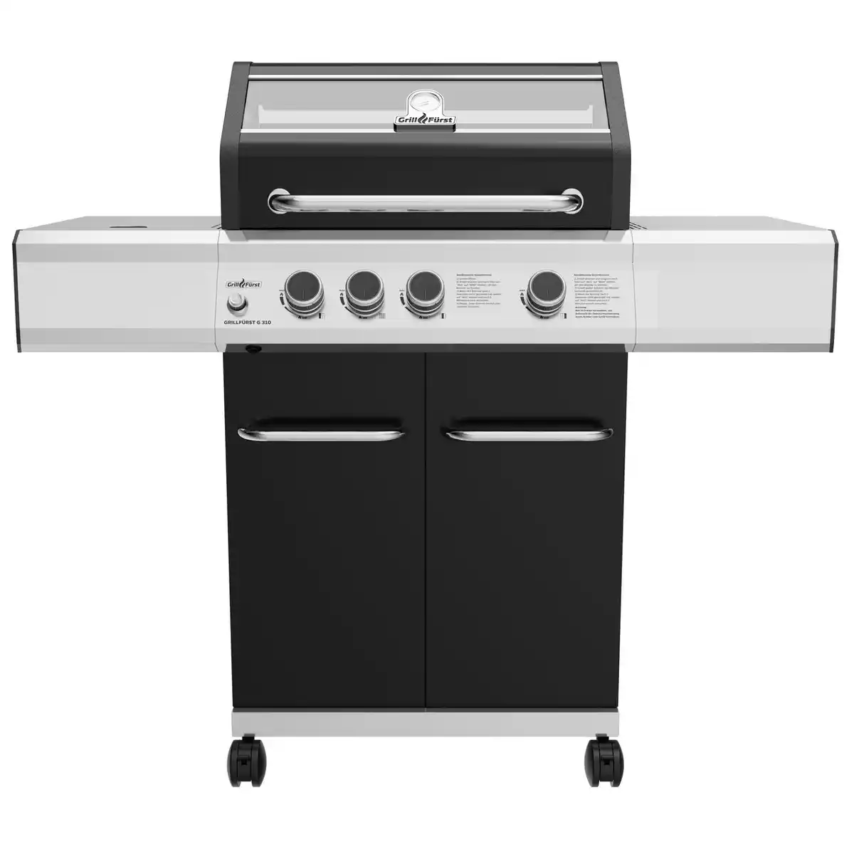 Bild 1 von Grillfürst G310G 3-Brenner Gasgrill - Gusseisenroste