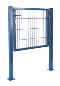 Doppelstabmatten Gartentor, ca. 100 x 80 cm – Anthrazit