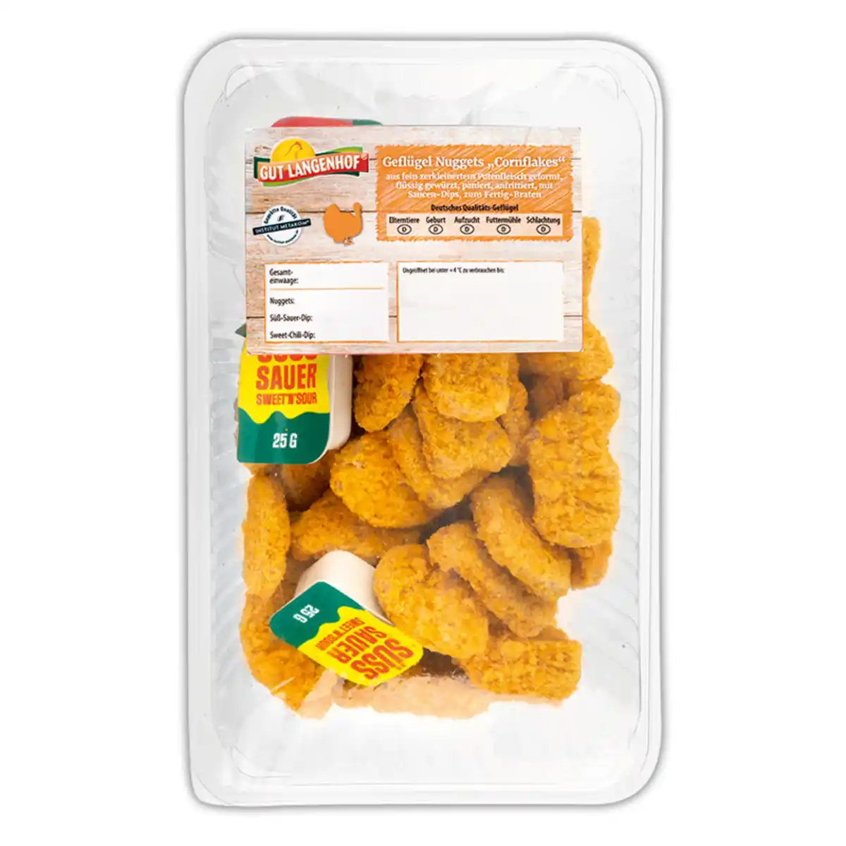 Bild 1 von Gut Langenhof Geflügel Nuggets mit Dip