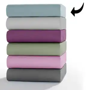 Mako-Feinjersey-Spannbettuch - ca. 140 - 160 x 200 cm