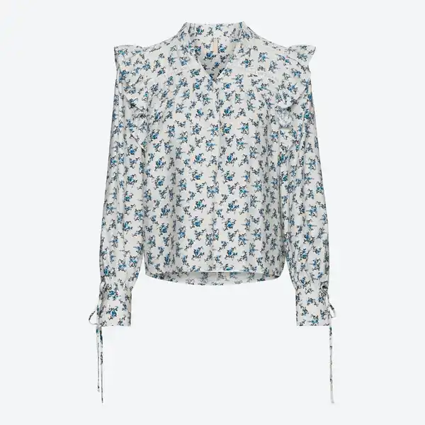 Bild 3 von Damen-Bluse mit Blumenmuster