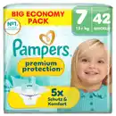 Bild 1 von Pampers Premium Protection Windeln Gr.7 Extra Large 15+kg Big Economy Pack, 42 Stk