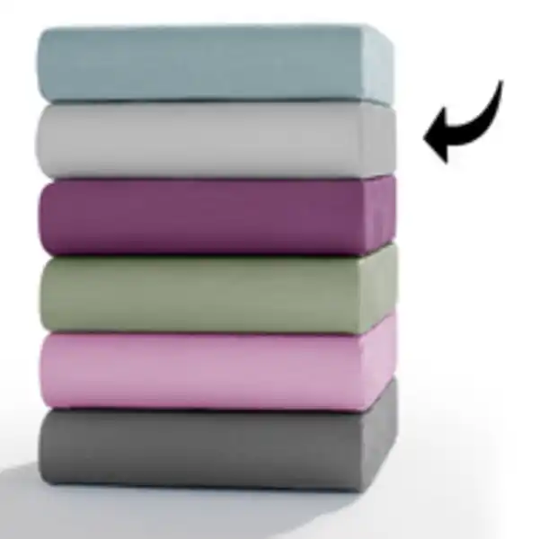 Bild 2 von Mako-Feinjersey-Spannbettuch - ca. 140 - 160 x 200 cm