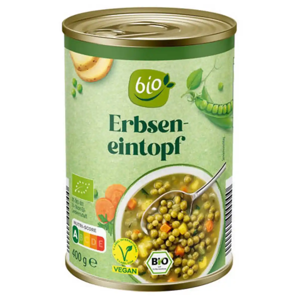 Bild 1 von Bio-Suppe/-Eintopf 400 g, Erbseneintopf