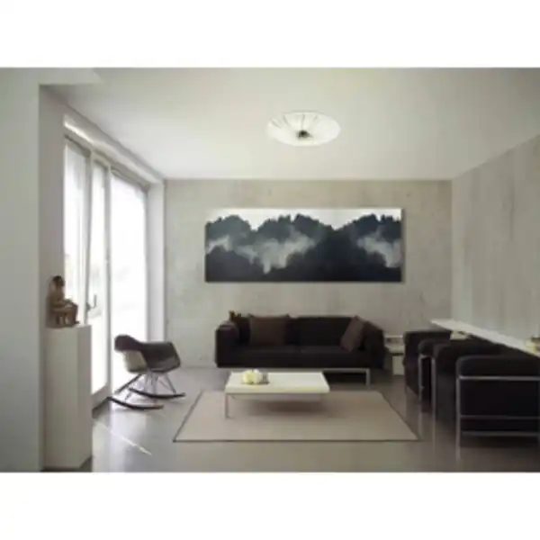 Bild 2 von EGLO Wand-/Deckenleuchte »NIEVES«, Stahl, 3000K