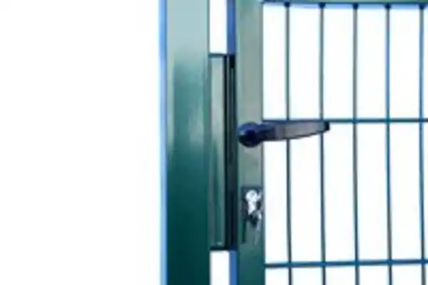 Bild 4 von Doppelstabmatten Gartentor, ca. 100 x 140 cm – Moosgrün