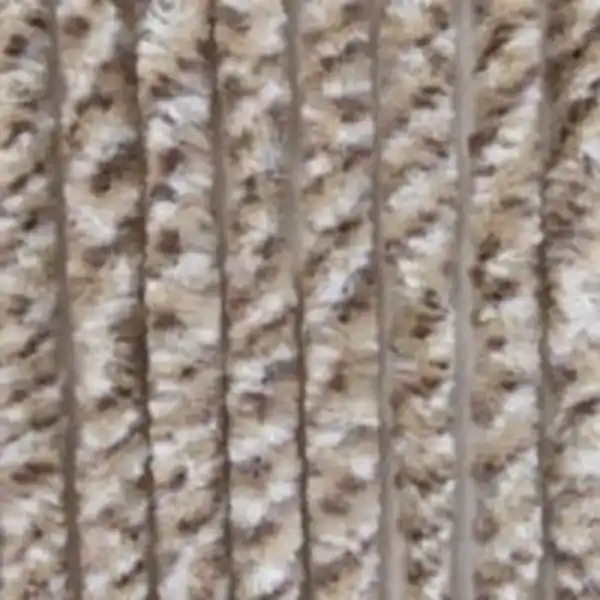 Bild 4 von Flauschvorhang 90x200cm beige-braun-weiß meliert, Fliegenschutz, Türvorhang Wohnwagen