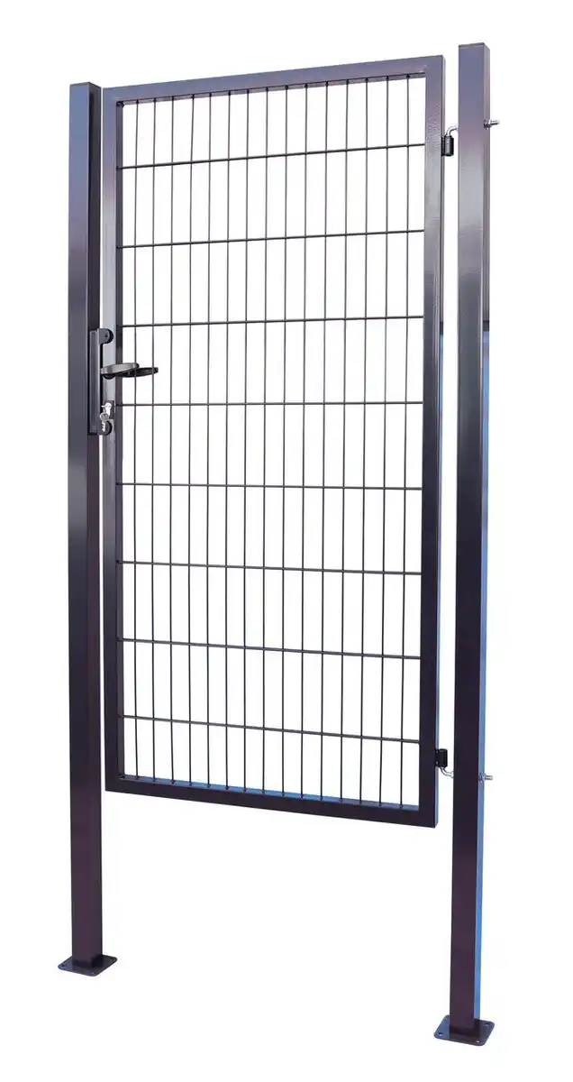 Bild 1 von Doppelstabmatten Gartentor Anthrazit - ca. 100 x 180 cm