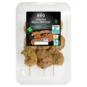 BBQ Hähnchen-Medaillonspieß 400 g, Italienische Kräuter