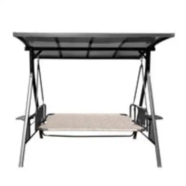 Bild 3 von Outdoor 3-Sitzer Hollywoodschaukel, ca. 194 x 114 x 176 cm - Grau