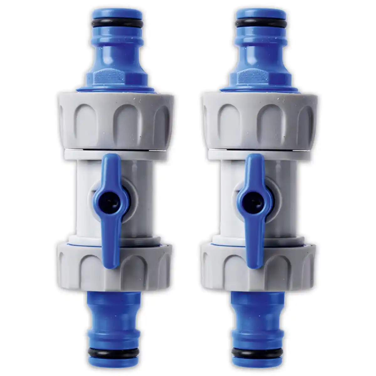 Bild 1 von Powertec Garden Absperr- und Regulierventil 2er-Set