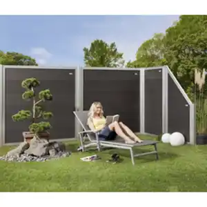 Mr. GARDENER WPC-Sichtschutzelement »Moglia«, Holz-Kunststoff-Verbundwerkstoff, HxL: 180 x 90 cm