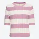 Bild 3 von Damen-Kurzarm-Pullover mit Zopfmuster