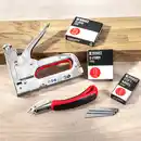 Bild 1 von Kraft Werkzeuge Handtacker-Set