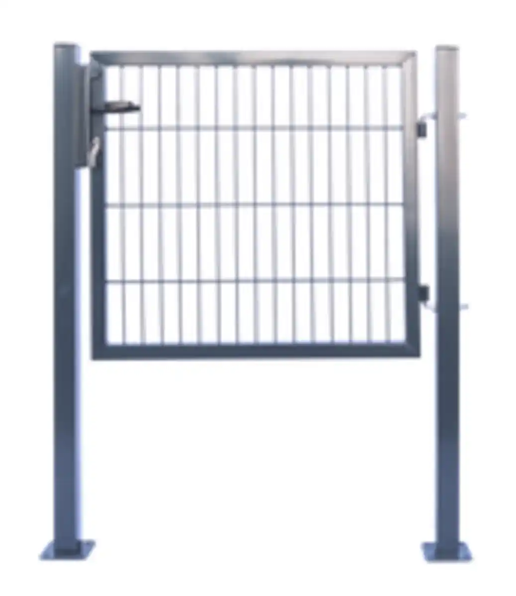 Bild 3 von Doppelstabmatten Gartentor, ca. 100 x 80 cm – Anthrazit