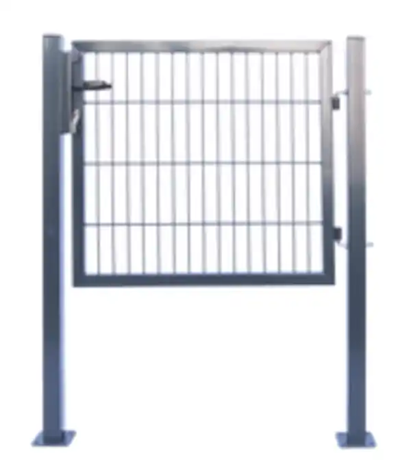 Bild 3 von Doppelstabmatten Gartentor, ca. 100 x 80 cm – Anthrazit