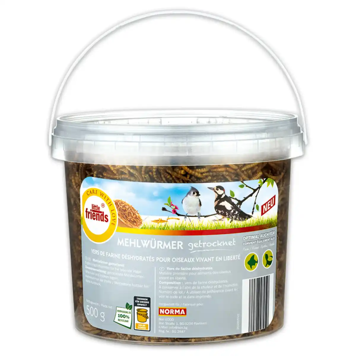 Bild 1 von Little-Friends Mehlwürmer
