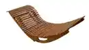 Bild 2 von Ergonomische Schwungliege aus Akazienholz - FSC zertifiziert, ca. 150 x 60 x 86 cm