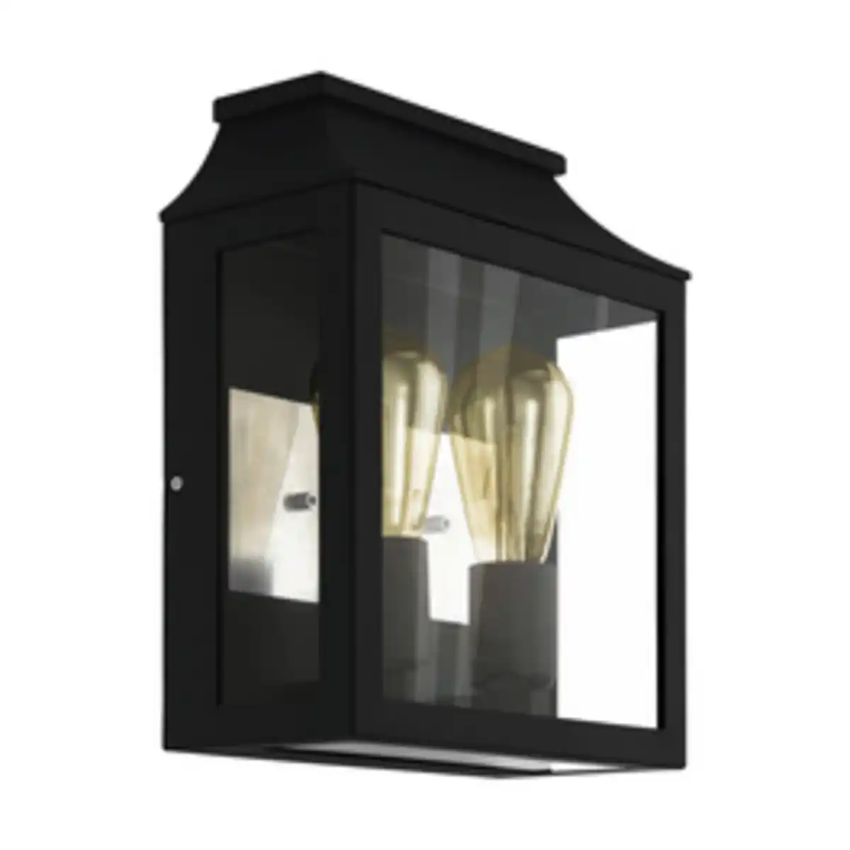 Bild 1 von EGLO Außenwandleuchte »SONCINO«, E27, max. 2x 60W, Aluguss schwarz, (HxL): 33 x 26,5 cm